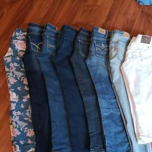 Bulk Girl's Jeans Multiple Brands